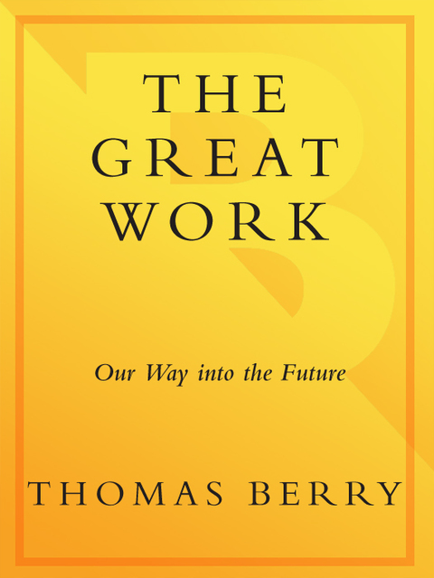 Cover image for book The Great Work