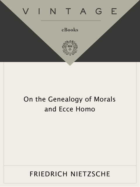 Cover image for book On the Genealogy of Morals and Ecce Homo