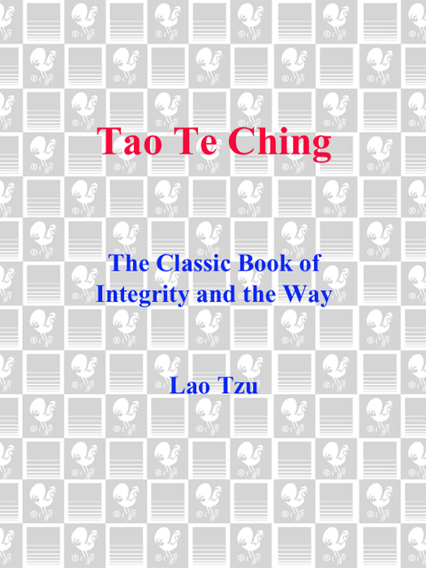 Cover image for book Tao Te Ching