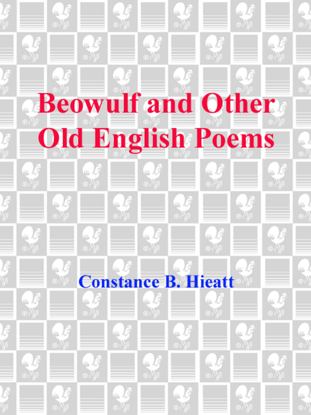 Beowulf and Other Old English Poems