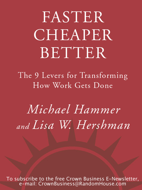 Cover image for book Faster Cheaper Better