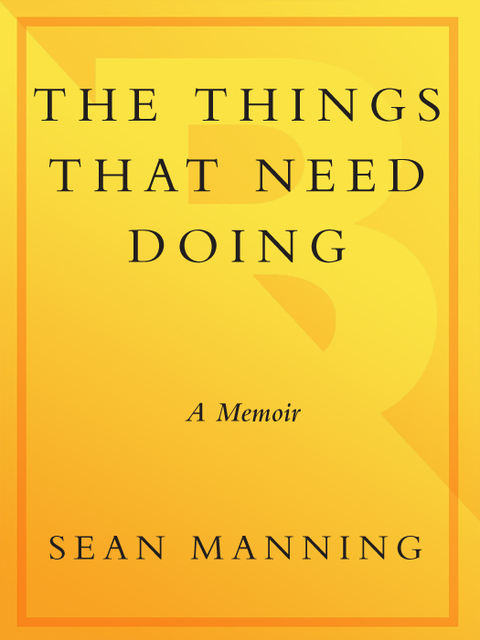 Cover image for book The Things That Need Doing