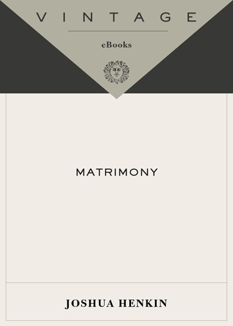 Cover image for book Matrimony