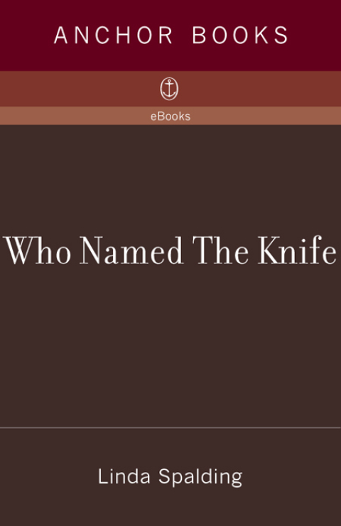 Cover image for book Who Named the Knife