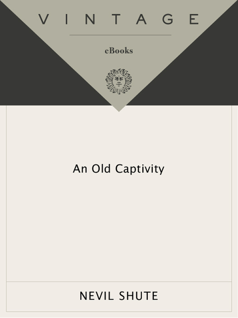 Cover image for book An Old Captivity