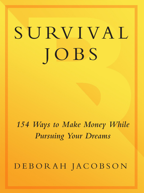 Cover image for book Survival Jobs