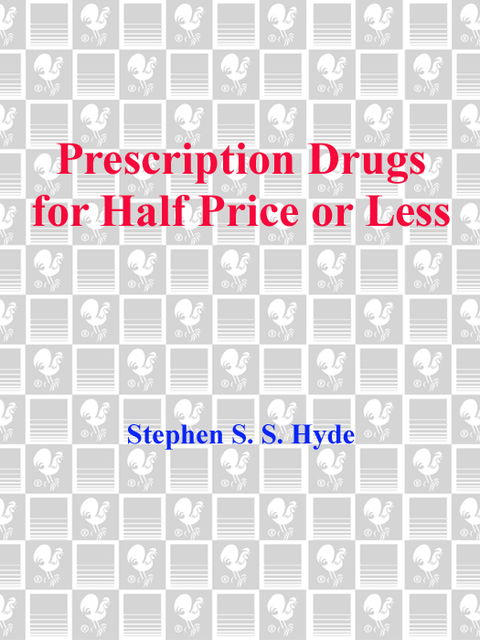 Cover image for book Prescription Drugs for Half Price or Less