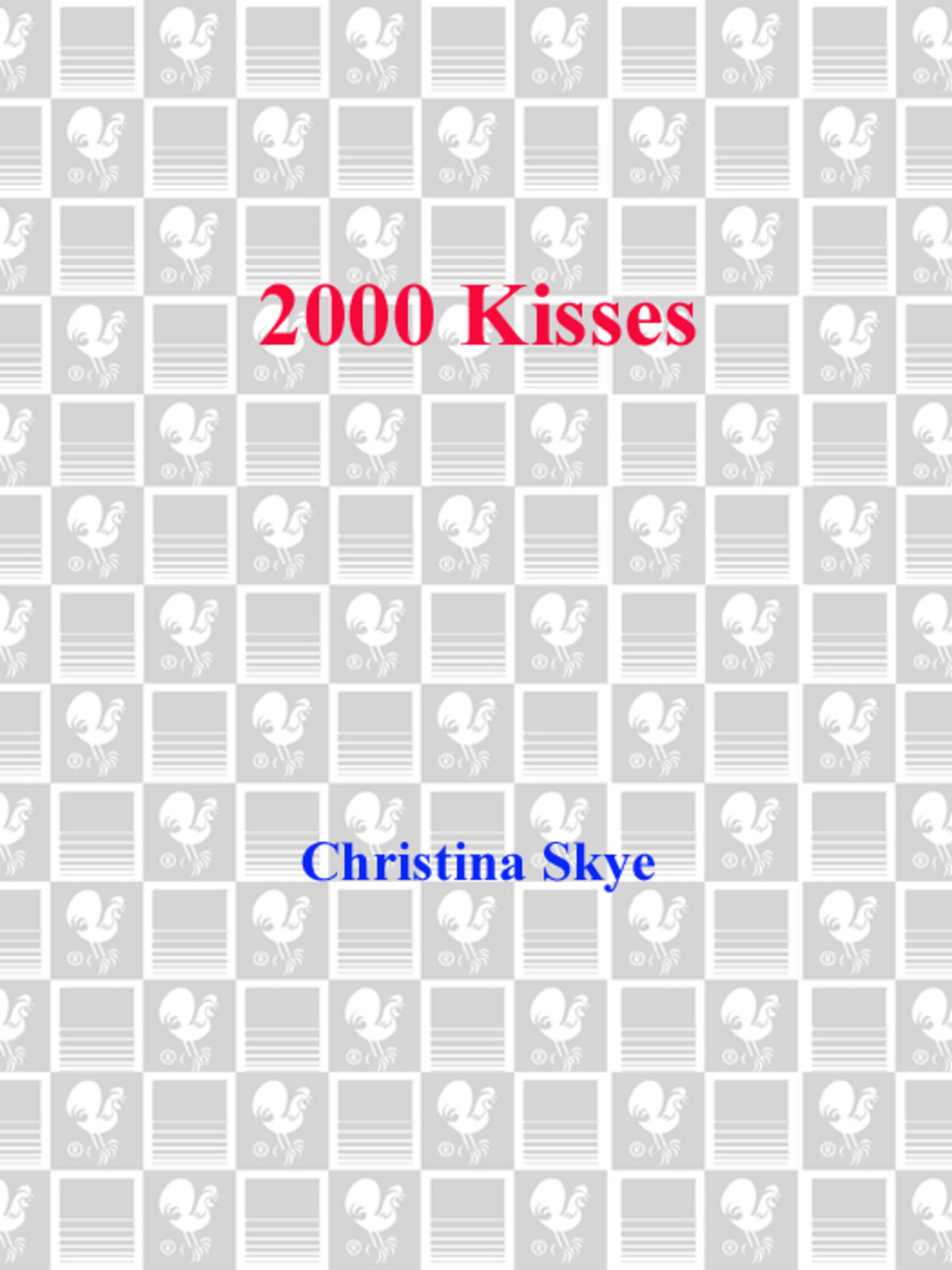 Reflowable 2000 Kisses; $7.76