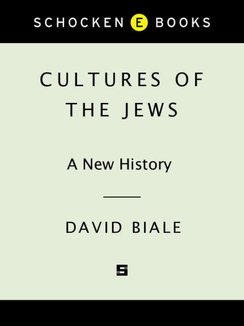 Cover image for book Cultures of the Jews
