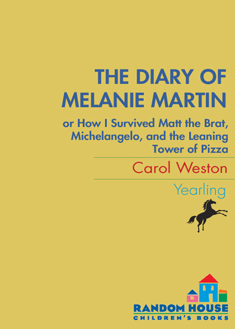 Cover image for book The Diary of Melanie Martin