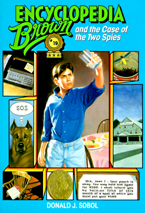 Cover image for book Encyclopedia Brown and the Case of the Two Spies