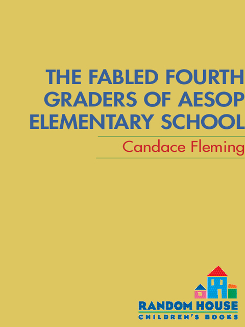 Cover image for book The Fabled Fourth Graders of Aesop Elementary School