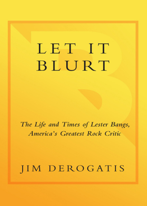 Cover image for book Let it Blurt