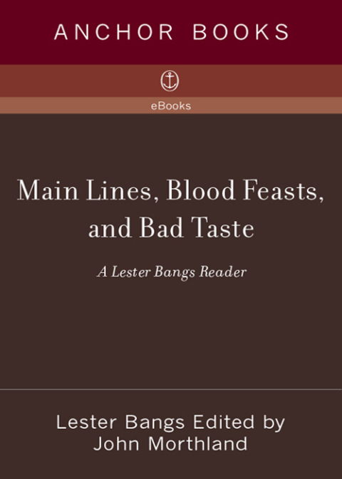 Cover image for book Main Lines, Blood Feasts, and Bad Taste