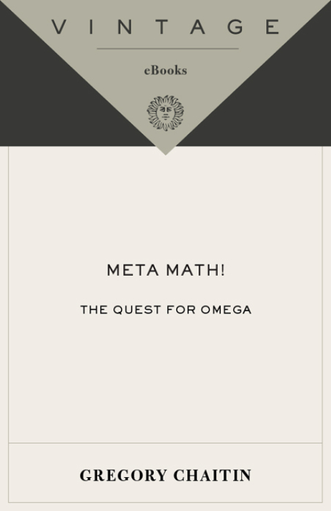 Cover image for book Meta Math!