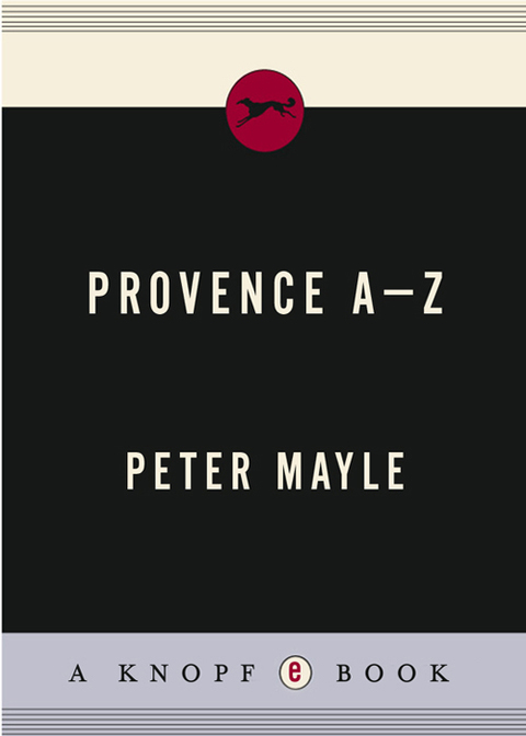 Cover image for book Provence A-Z