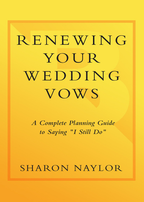 Cover image for book Renewing Your Wedding Vows