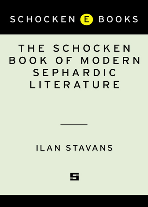 Cover image for book The Schocken Book of Modern Sephardic Literature
