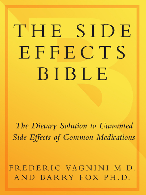 Cover image for book The Side Effects Bible