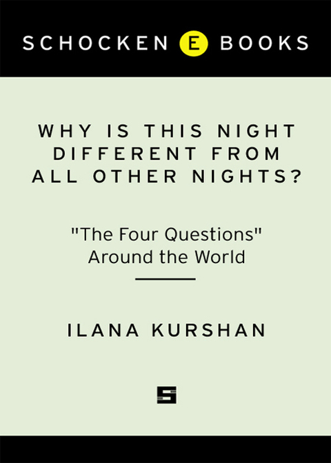 Cover image for book Why Is This Night Different from All Other Nights?