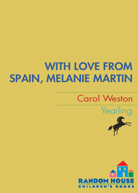 Cover image for book With Love from Spain, Melanie Martin