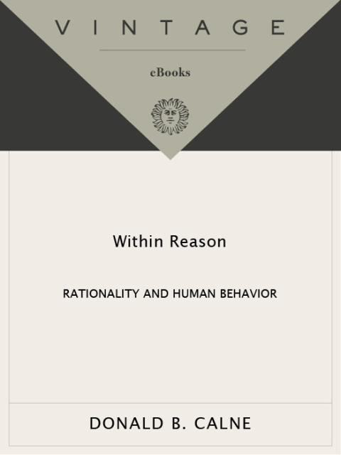 Cover image for book Within Reason