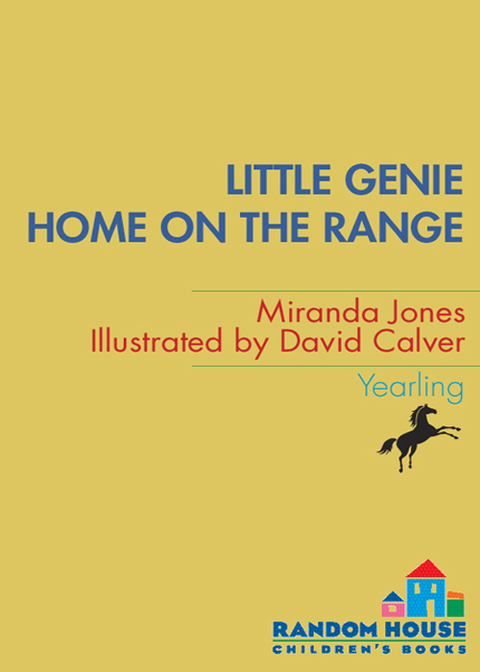 Cover image for book Little Genie: Home on the Range
