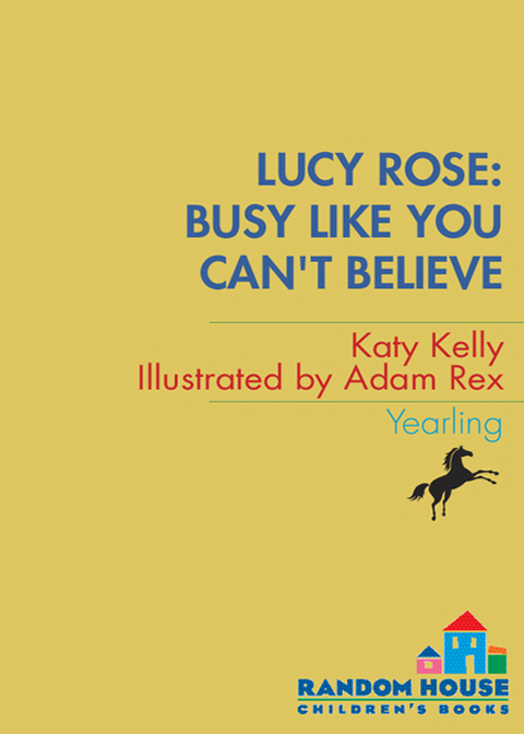 Cover image for book Lucy Rose: Busy Like You Can't Believe