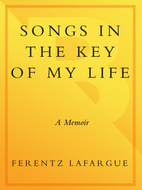 Cover image for book Songs in the Key of My Life
