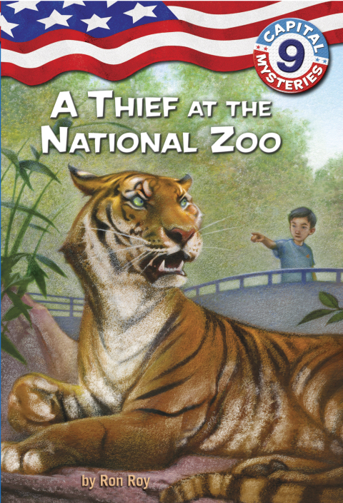 Cover image for book Capital Mysteries #9: A Thief at the National Zoo