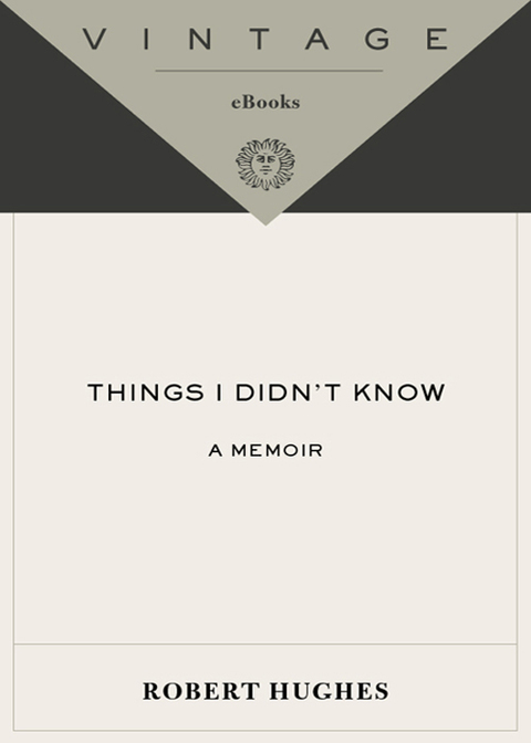 Cover image for book Things I Didn't Know