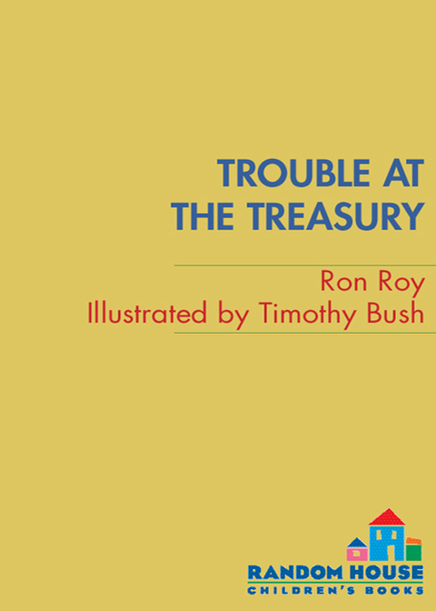 Cover image for book Capital Mysteries #7: Trouble at the Treasury