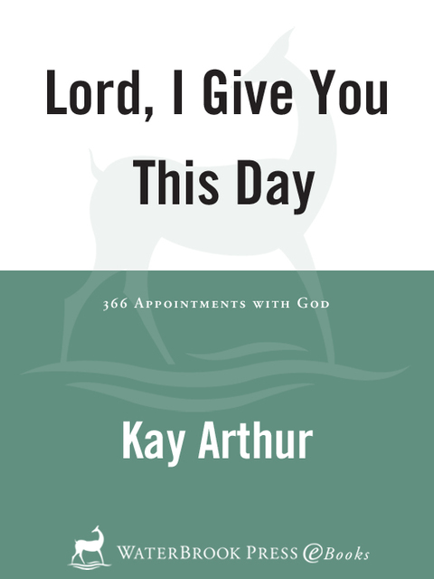 Cover image for book Lord, I Give You This Day