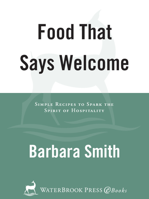 Cover image for book Food That Says Welcome