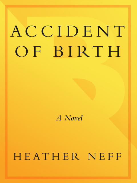 Cover image for book Accident of Birth
