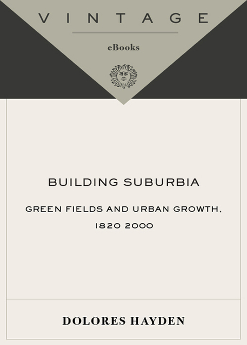 Cover image for book Building Suburbia
