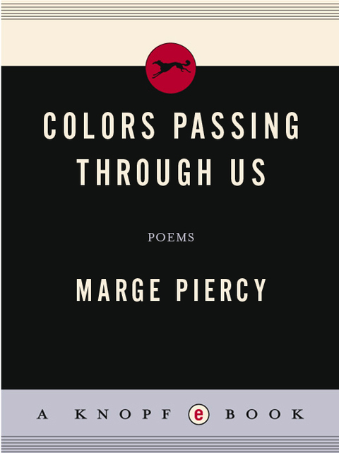 Cover image for book Colors Passing Through Us