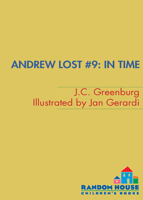 Cover image for book Andrew Lost #9: In Time