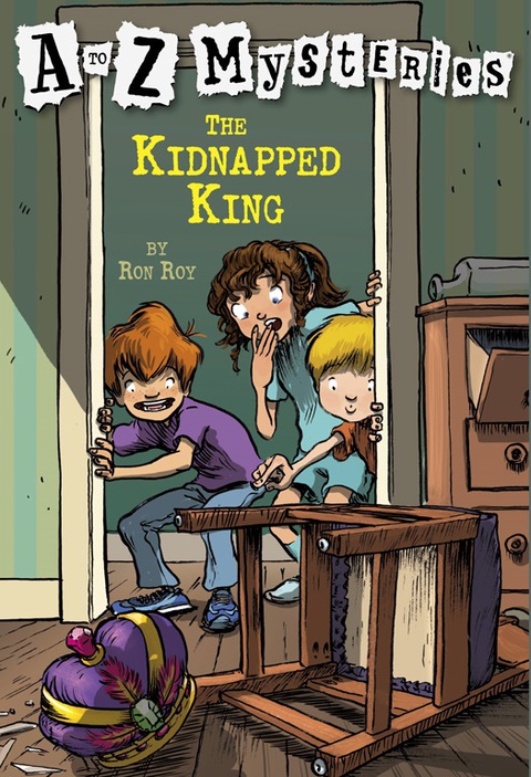 Cover image for book A to Z Mysteries: The Kidnapped King