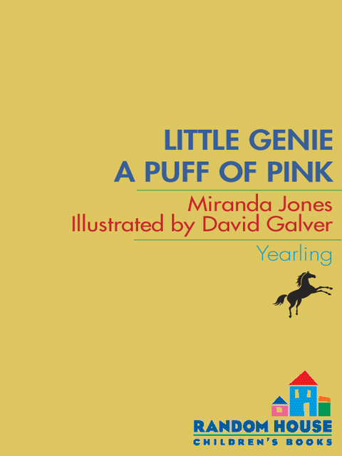 Cover image for book Little Genie: A Puff of Pink