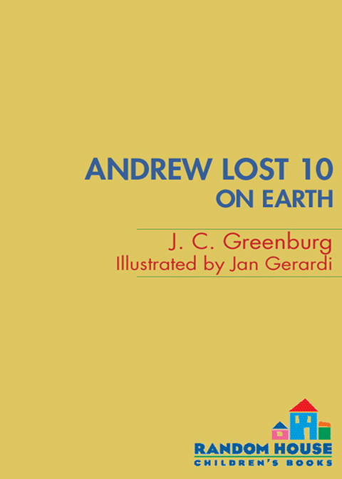 Cover image for book Andrew Lost #10: On Earth