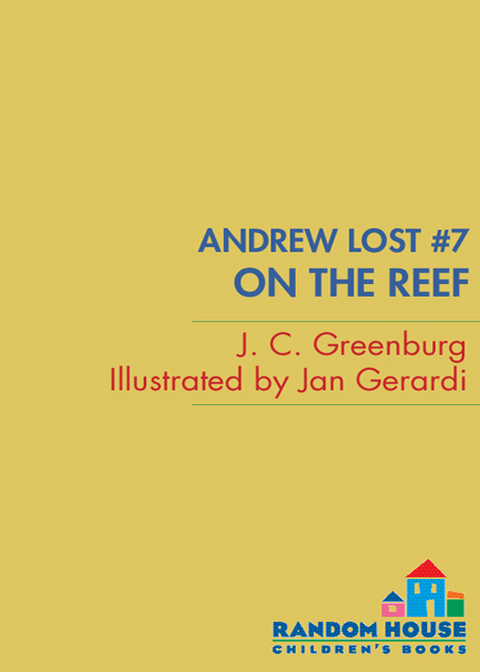 Cover image for book Andrew Lost #7: On the Reef