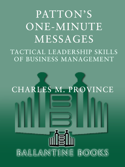 Cover image for book Patton's One-Minute Messages
