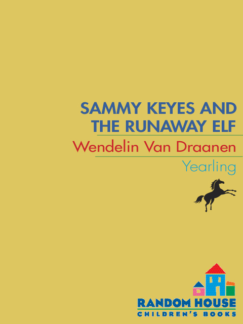 Cover image for book Sammy Keyes and the Runaway Elf