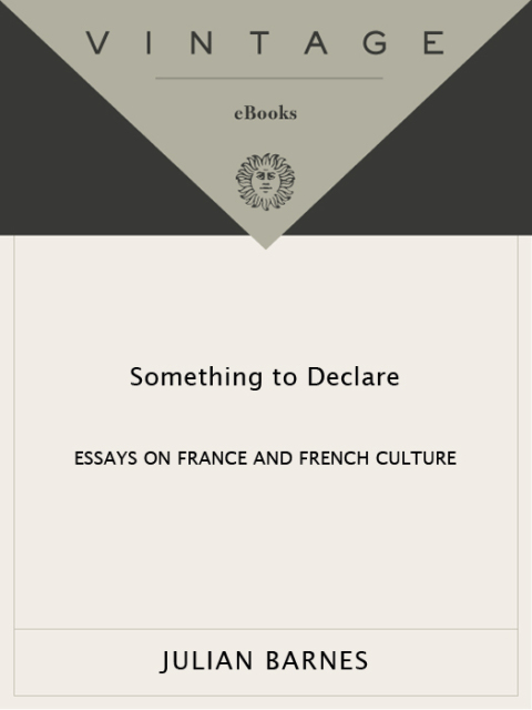 Cover image for book Something to Declare