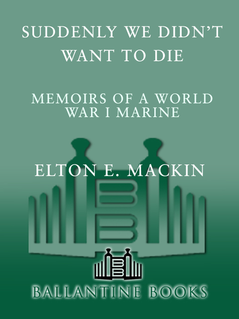 Cover image for book Suddenly We Didn't Want to Die