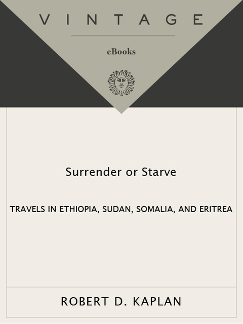 Cover image for book Surrender or Starve