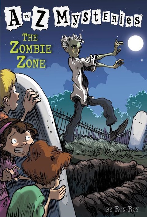 Cover image for book A to Z Mysteries: The Zombie Zone
