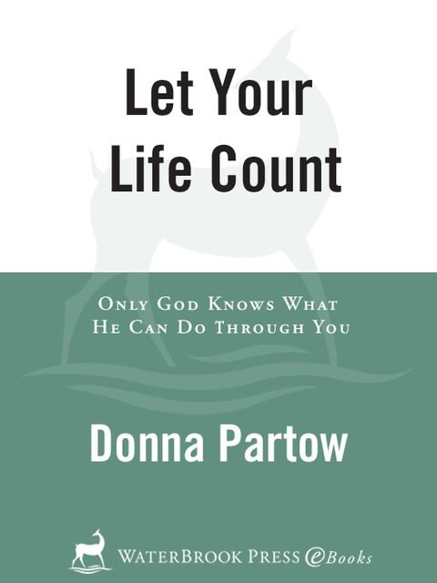 Cover image for book Let Your Life Count