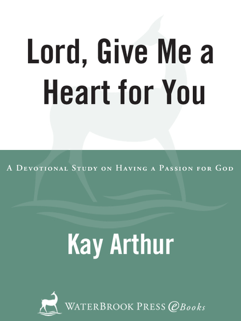 Cover image for book Lord, Give Me a Heart for You